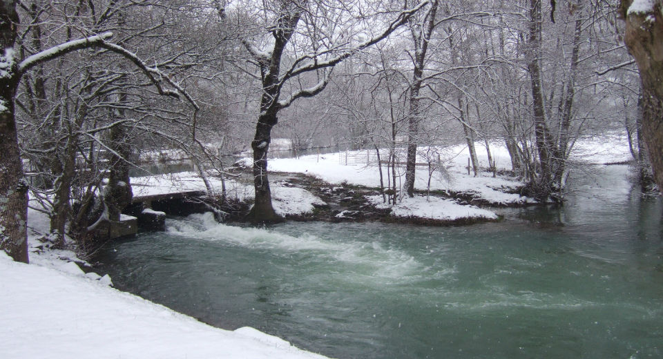 Winter charm...the river